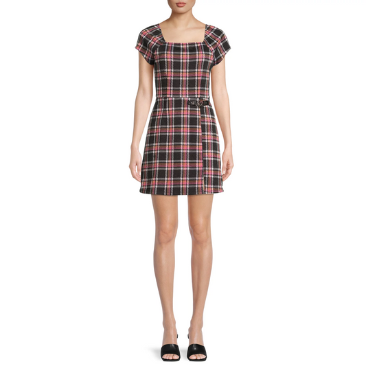 Madden NYC Junior's Sweetheart Mini Dress, Clothing Size:S