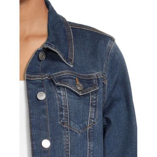 Time and Tru Women's Denim Jacket, Clothing Size: M 8-10